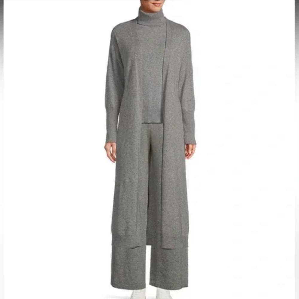 NWT Antonio Melani Luxury Collection Savannah Cashmere Long Sleeve Cardigan